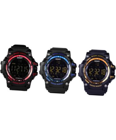 Besportble Heart Rate Monitor & Sleep Tracker Band - Fitness Tracking Bracelet in Medium Red - Buy Online on GoSupps.com