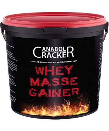 Whey Mass Gainer Protein Powder Protein Shake 3000g Bucket Strawberry Toffi or Vanilla Flavour Special Offer (Vanilla)