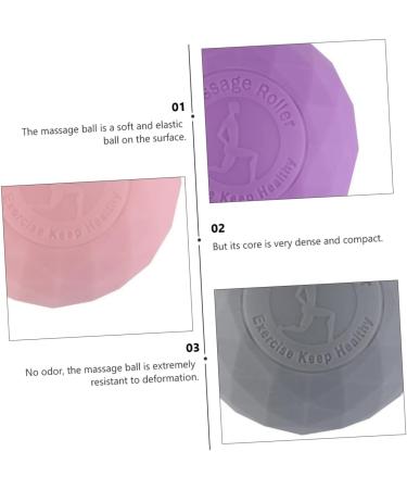 Beavorty Silicone Massage Ball - Myofascial Trigger Point & Yoga Relief Tool for Plantar Fasciitis - Buy Online on GoSupps.com