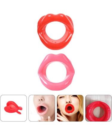 Coheali Lip Massage Device - Doppelkinn Reducer | Mini Silicone Face Slimming Tool - 2 Pieces for Oral Muscle Massage & Facial Toning - Buy Online on GoSupps.com