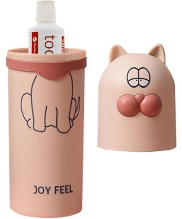 Moonyan Travel Toothpaste Storage Box | Portable Cartoon Toothbrush & Toothpaste Bag for Kids Adults & School Use - Buy Online on GoSupps.com