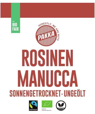  pakka PAKKA Jumbo Manucca Fairtrade Organic Raisins 1 kg with 2 to 3 Crispy Pits Unoiled Direct from Small Farmers in Samarkand Uzbekistan Vegan Family Pack - Buy Online on GoSupps.com
