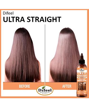 Difeel 99% Natural Premium Ultra Straight Hair Oil - 8 oz | Best for All Hair Types | Fast International Shipping - Buy Online on GoSupps.com