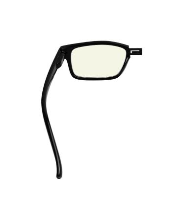 Eyekeper (has to buy both eyes black-link eye + 1.25 computer blue light filter reading glasses with different strength for each eye black-link eye 1.25 x