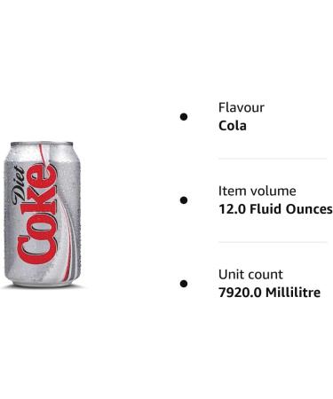 Diet COCA COLA CANS 330ML PK24 VRBDCOKE - Buy Online on GoSupps.com