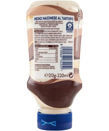  Italian Gourmet E.R. Heinz Mayonnaise Truffle Mayo Truffe 213 g + Pulp Italian Gourmet Pulp 400 g - Buy Online on GoSupps.com
