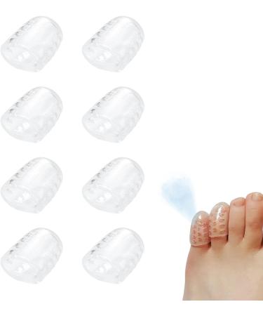 Little Toe Protectors - 10 Pack Silicone Toe Covers for Anti-Friction Protection | Soft Elastic Transparent for Walking Running Blisters & Corns - Buy Online on GoSupps.com
