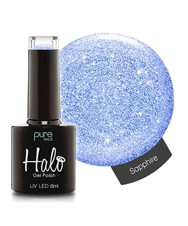 Halo Gel Polish *Full Range 8ml* **CHOOSE YOUR COLOUR(S)** (Sapphire N2853) Sapphire N2853 8 ml (Pack of 1)