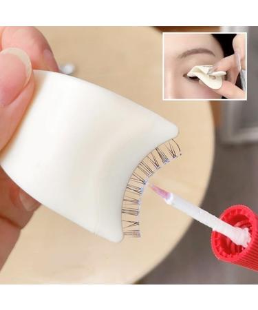 False Eyelashes Applicator Tool 3 In1 Eyelashes Tools Mascara Shield Guard Cosmetic Eyelash Applicator Eyelash Comb Upper Lower Eye Lash Helper Tool Eyelash Curler Cosmetic Tool for Women Girls - Buy Online on GoSupps.com