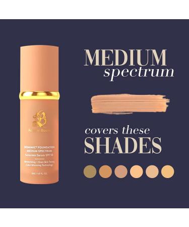 Forever Bloom Bio Mimic SPF50 Foundation Medium Spectrum - Ideal for Gym, Sports, and Dancing - Buy Online on GoSupps.com