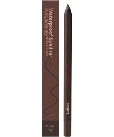 Eyeliner Pencil Waterproof Eye Pencil 24 Hours Long Lasting Fade Resistant Makeup for Women Beauty Defined Sophisticated Look Brown - Buy Online on GoSupps.com