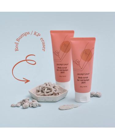 Metaforet Secret Spot Body Scrub for Red Bumps (KP) - Gentle Exfoliation for Chicken Skin | Effective Dead Skin Cell Remover | Minimize Red Bumps and Smooth Rough Skin | 100g - Buy Online on GoSupps.com