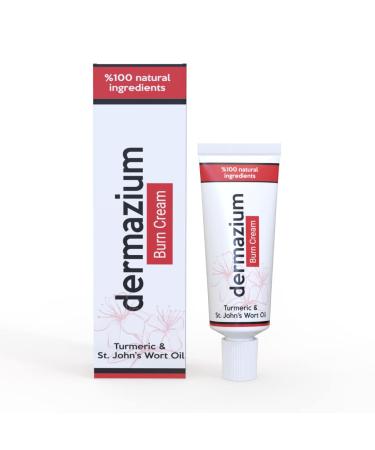 Soroohi Dermazium Natural First Aid Burn Cream, Relieves Pain and Itching in Mild Burns, Sunburns, Up to 2nd Degree Burns, Accelerating Skin Regeneration, Fast-Acting Natural Cream