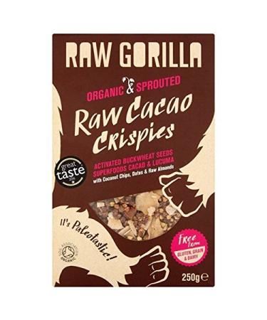 Raw Gorilla Cacao Crispies 250g (Pack of 2)