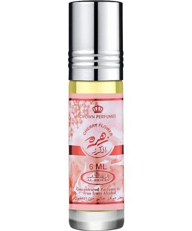 Al-Rehab Cherry Flower Concentrated Perfume Oil-6ML |Floral Green sweet flower. - Buy Online on GoSupps.com