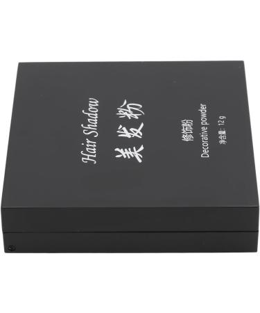 Hairline Eyeshadow Powder Temporary Sponge Head 12g Hairline Root Cover Powder for Elderly for Daily Use (Dark Brown) - Buy Online on GoSupps.com