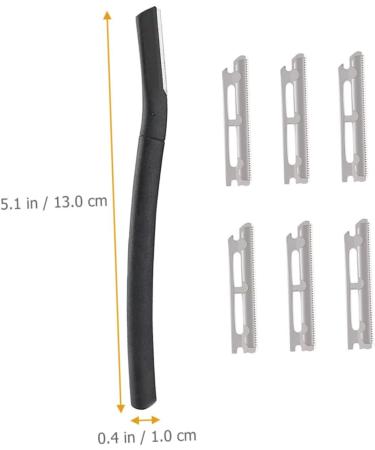 Minkissy 3 Set Razor Head Shavers - Brow & Face Peach Fuzz Razors | Sharp Stainless Steel for Precision Grooming - Buy Online on GoSupps.com