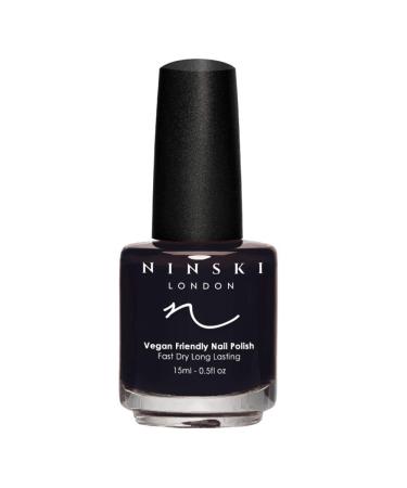 NINSKI NAIL POLISH - Vegan Friendly - Quick Air Dry - THUNDER 15ml