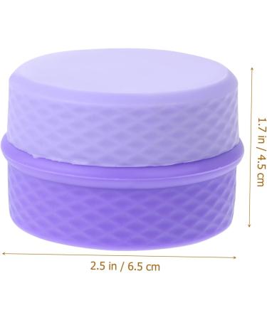 Angoily 3 Sets Cream Box Travel Body Butter Jar Leakproof Cosmetic Jar Makeup Samples Container with Lid Salve Jar Makeup Cream Jar Lotion Dispenser Jar Care Empty Box Purple Silica Gel - Buy Online on GoSupps.com
