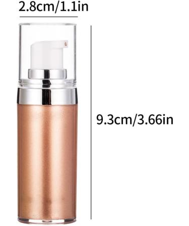 Face Body Luminizer Illuminator Cream Spray Contour Highlighter Liquid Bronzer Luminizer Style2 makeup - Buy Online on GoSupps.com