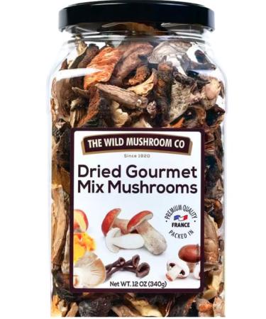 The Wild Mushroom Co Dried Gourmet Mushroom Mix 340 g