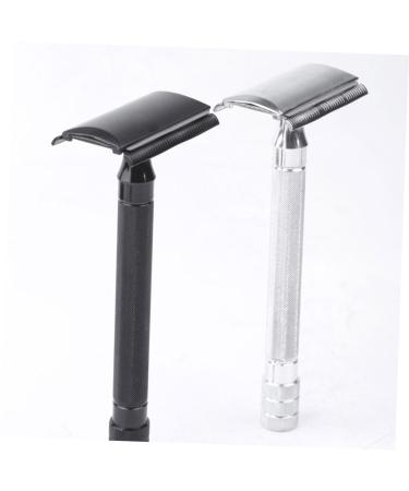 Buy MAGICLULU Manual Stainless Steel Double-Edged Razor Set - Perfect for Eyebrows Facial Hair & Beard Trimming - International Shipping Available - Buy Online on GoSupps.com