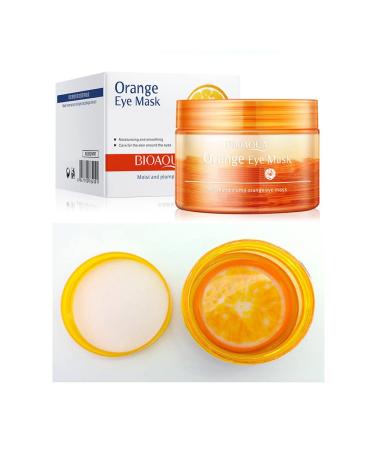 BIOAQUA Orange Extract Vitamin C Eye Mask - 80g/36pcs | Moisturizing & Smoothing Essence | International Shipping - Buy Online on GoSupps.com