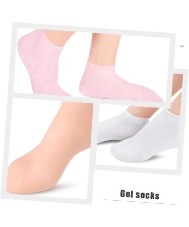 DOITOOL 6 Pairs Gel Socks Lined Socks Anti- Moisturizing Womens Low Cut Socks Socks Moisturizing Heel Moisturizing Socks for Women Men Stocking Man Foot Sebs High Heels - Buy Online on GoSupps.com
