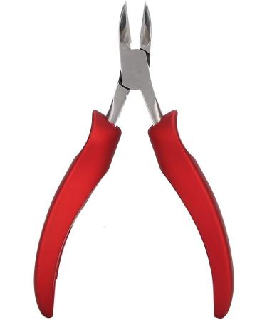 Stainless Pedicure Trimmer Hardware Nails Cuticle Scissors Cuticle Cutter Cuticle Clipper Cuticle Trimmer Shop for Toenails for Fingernails Home(S1 red) - Buy Online on GoSupps.com