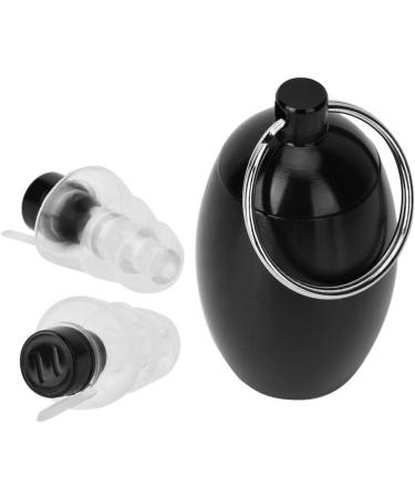High-Fidelity Sonew Earplugs for Noise Reduction | Hypoallergenic Soft Silicone Hearing Protection for Concerts Musicians Shooting & Hunting - Black (Includes Case) - Buy Online on GoSupps.com