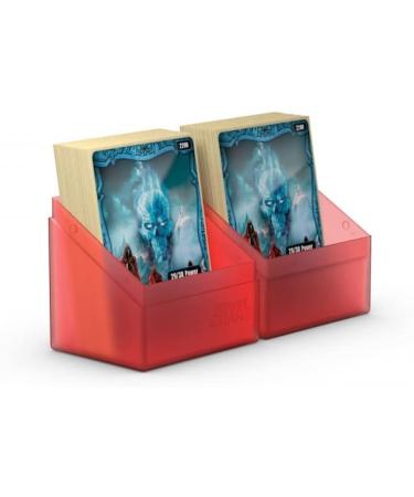 Ultimate Guard Boulder 100 Deck Case - Large Ruby - Secure and Stylish Storage Solution - Buy Online on GoSupps.com