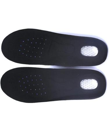Homoyoyo 2 Pairs Silicone Gel Men Insoles for Shoes - Absorb Sweat & Increase Comfort - Ideal for Outdoor Shoes - Buy Online on GoSupps.com