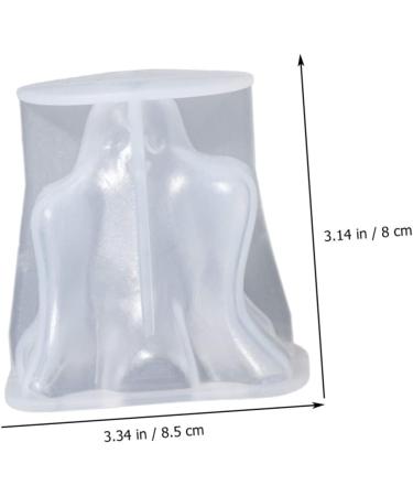 PRETYZOOM Ghost Silicone Mold Ice Sphere Mold Tray Mold Pudding Mold Handmade Craft Mold Accessories Self Made 7X8X8.5CM As Shown - Buy Online on GoSupps.com