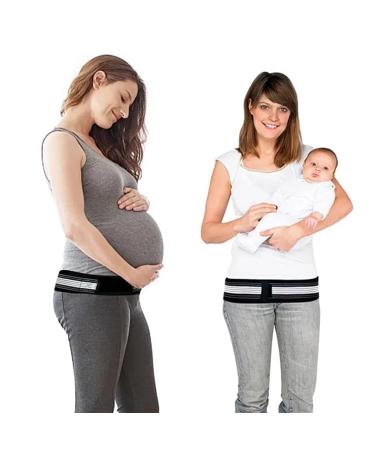 Sacroiliac Joint Support Band for Men & Women | Relieve Sciatica & Lower Back Pain | X-Large Stabilizing Belt - Buy Online on GoSupps.com