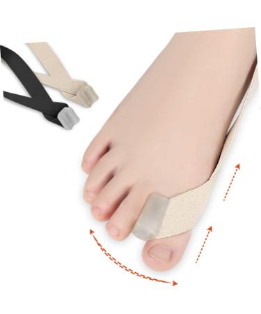 FOMIYES Toe Spacer Set - Toe Separator & Straightener for Hammer Toe, Plantar Fasciitis, and Bunion Relief - 2pcs - 25.3x2.3cm - Buy Online on GoSupps.com