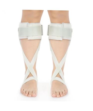 GLEAVI 1pc Foot Support Boot Hard Plantar Night Splint Braces Leg Support Splint Foot Fracture Orthotics for Plantar Right Crus Orthotic Brace 36x26cm Grey