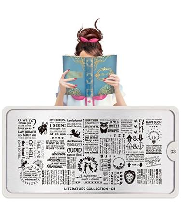 Moyou London Schablon - Literature 03