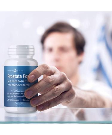 Prostate Forte - 120 Vegan Capsules | High-Dose Plant Extracts & Saw Palmetto | Vitamins & Minerals for Men - Buy Internationally - Buy Online on GoSupps.com