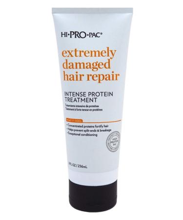 Hi Pro Pac Extremely Damaged Hair Repair Intense Protein Hair Treatment, 8 Fl Oz
