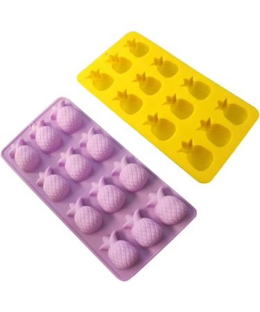 Alipis 6 Pcs Silicone Molds Silicone Candy Mold Silicone Candy Moulds DIY Soap Mold Cactus Pineapple 3pcsx3pcs Yellowx3pcs - Buy Online on GoSupps.com