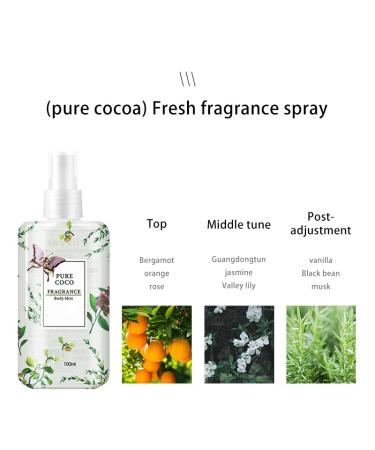Natural Perfume Mist Hair & Body Perfume Mist Nutmeg Lily Lavender Parfum Spray Perfume Fragrance For Women For Birthday Anniversary 3.53 Oz (Pure maiden) - Buy Online on GoSupps.com