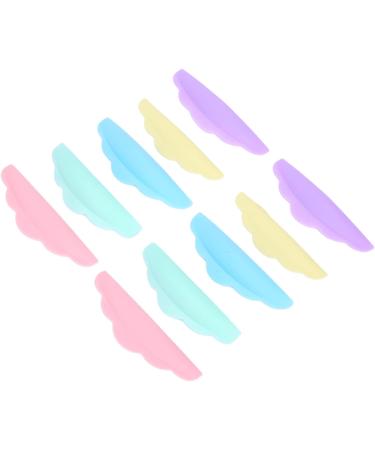 Buy 5 Pairs Silicone Eyelash Perming Shields - Colorful Lash Lift Pad Set for Perfect Makeup - Buy Online on GoSupps.com