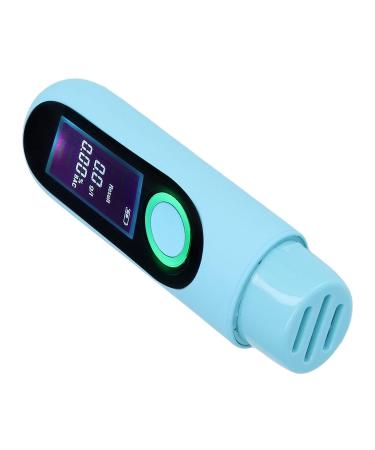 Digital Alcohol Breathalyzer Tester LCD 3 Color Display USB Charging Contactless Testing - Blue - Buy Online on GoSupps.com