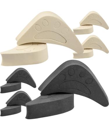 6 Pair Toe Plug Adjustment Pad Shoe Too Big Inserts Shoe Filler for Too Big Shoes Women Shoe Inserts for Women Toe Filler Inserts for Women Big Shoe Filler Shoe Head Pad
