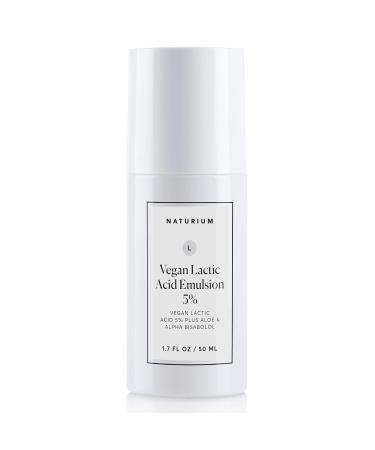 Naturium Vegan Lactic Acid Emulsion 5% - Anti-Aging Skin Treatment with Aloe & Alpha Bisabolol 1.7 oz - Shop Internationally - Buy Online on GoSupps.com