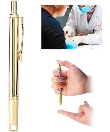 Portable Blood Lancet Pencil - Painless Blood Tests & Acupuncture Massage Tool for Home Use - Buy Online on GoSupps.com