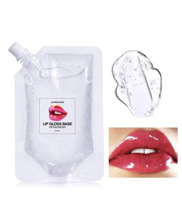 Allbestaye Lipgloss Gel Base DIY Oil Clear Lip Makeup Primer Lipstick Handmade Lip Balms Vegan