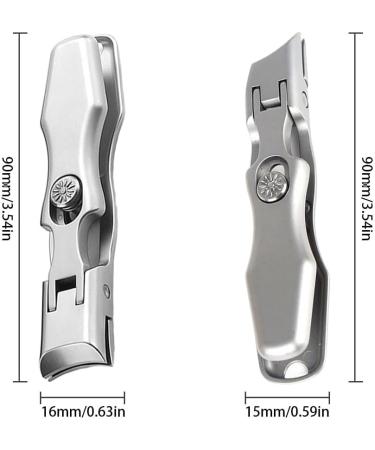 Nail Clippers for Thick Nails Long Handle Large Wide Jaw Opening Cutter with Safety Lock Heavy Duty Fingernail Clipper Heavy Duty Fingernail Clipper Trimmer Professional Ultra Sharp Toenail Cutter - Buy Online on GoSupps.com
