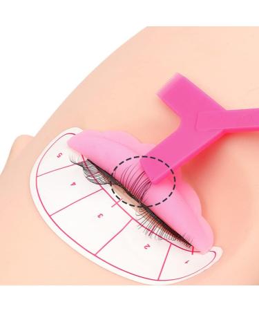 Lurrose Eyelash Extension Brushes & Lifting Rod - 60pcs Eyelash Sticker Boom & Lodging Tool for Perfect Lash Lifts - Plastic False Eyelashes Device - Buy Online on GoSupps.com