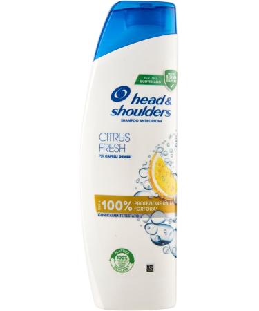 Head Shoulders Head & Shoulders Citrus Fresh Antidandruff shampoo for oily hair to protect against dandruff for skin and hair clinically proven dermatologically tested 225 ml - Buy Online on GoSupps.com